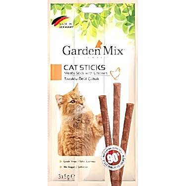 Gardenmix Tavuklu Kedi Stick Ödül 3*5g 50li