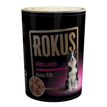 Rokus Kuzu Etli Köpek Konservesi 410g Rok240410lbadl1