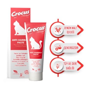 Crocus Anti Hairball Kedi Malt Macunu 100 Gram