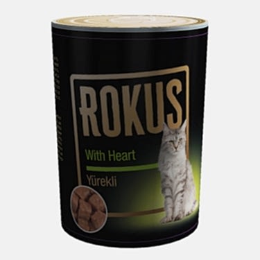 Rokus Yürekli Kedi Konservesi 410g Rok240410htacl1
