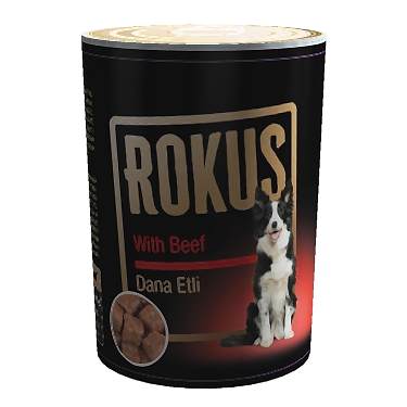 Rokus Dana Etli Köpek Konservesi 410g Rok240410lradl1