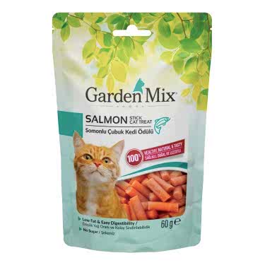 Garden Mıx Somonlu Stıck Kedi Ödülü 60 Gr