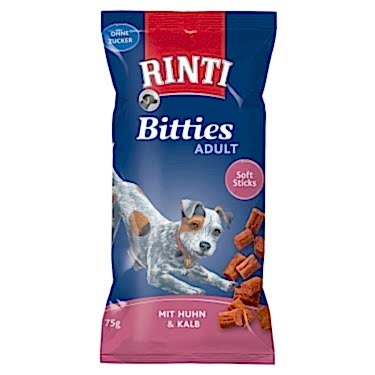 Rıntı Bıttıes Yetişkin Köpek Ödülü Tavuk-dana 75g