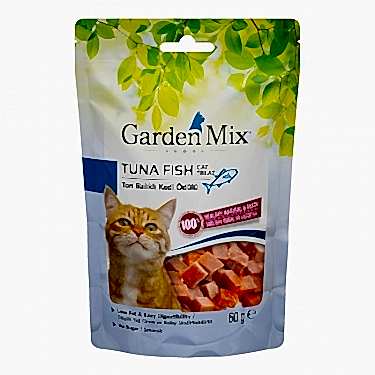 Garden Mıx Ton Balıklı Kedi Ödülü 60 Gr